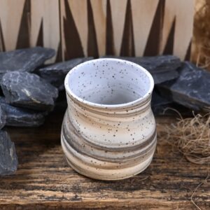 Handmade Stoneware Tequila Cup