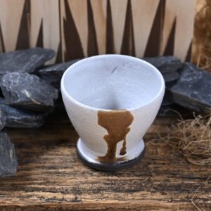 Handmade Stoneware Tequila Cup