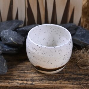 Handmade Stoneware Tequila Cup